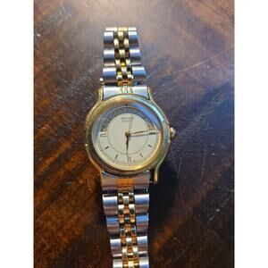 Seiko Watch Womens 26mm Cream Dial Gold Tone Round 2A22-0A10